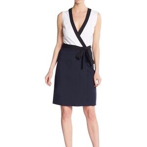 Diane Von Furstenberg sleeveless Gracie wrap  dress
